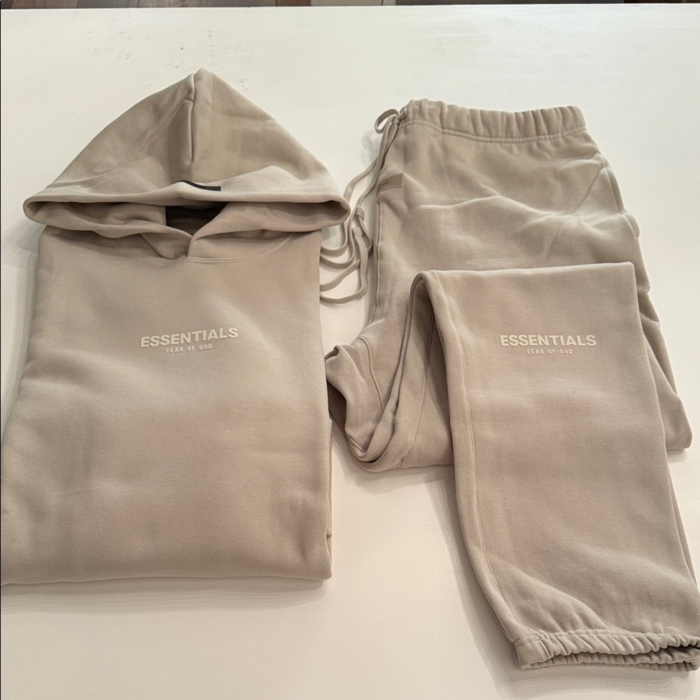 Fear of God Essentials Hoodie and Joggers Set